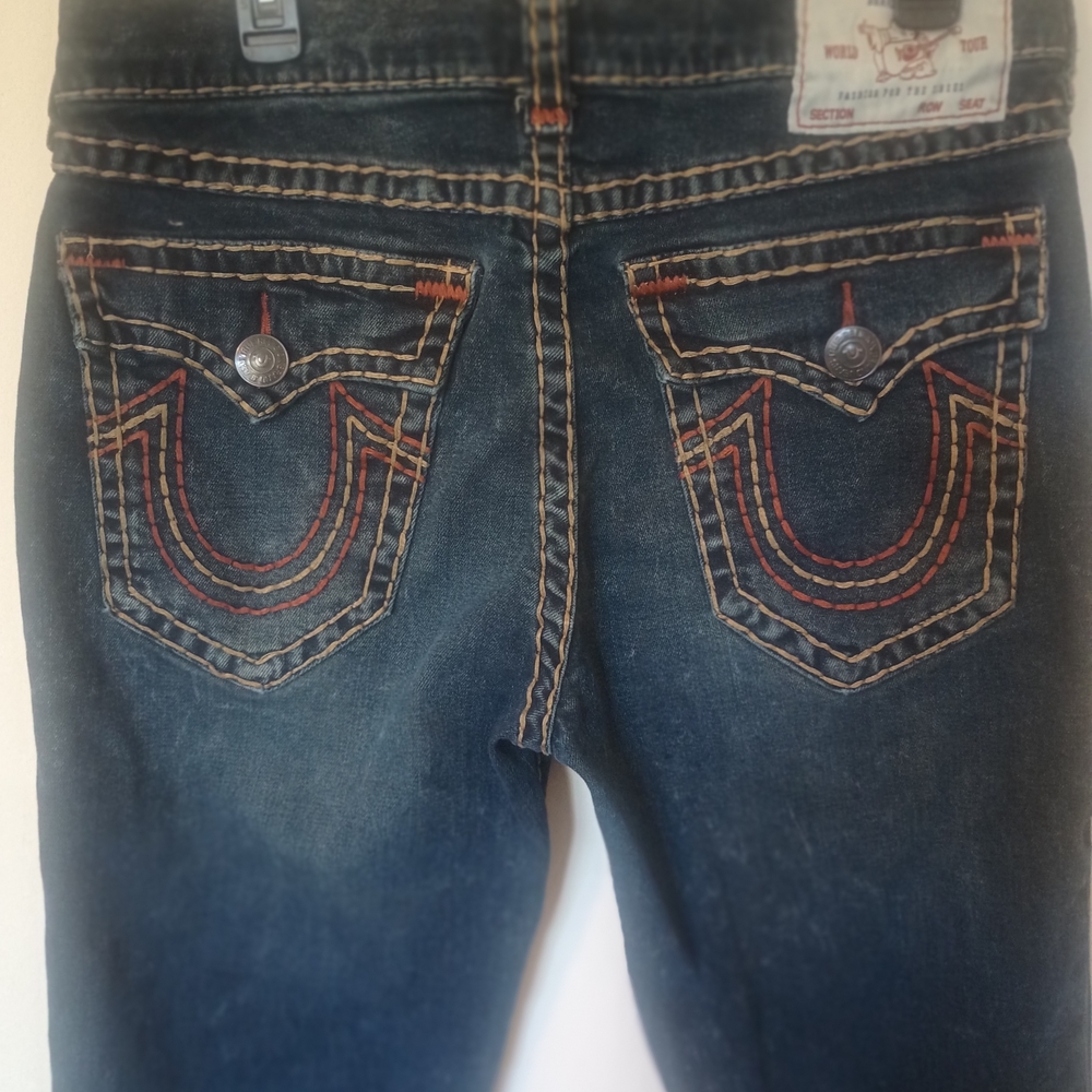 Men's True Religion Ricky Relaxed Straight Size 34 Waist